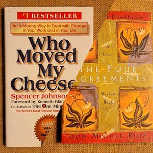 *2-BOOK BUNDLE* Who Moved My Cheese? + The Four Agreements